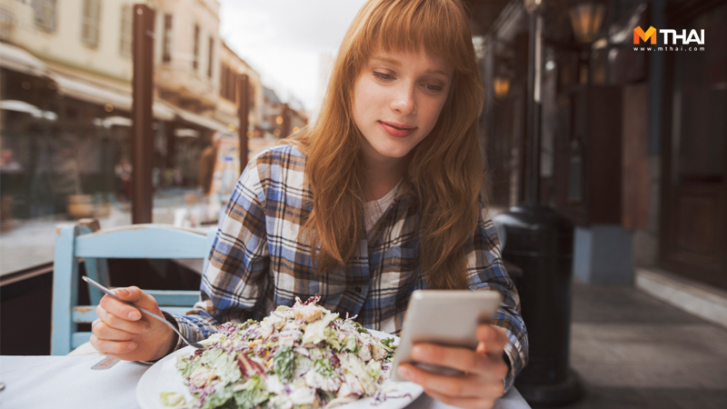 สาเหตุความอ้วน อ้วน เล่นมือถือ เล่นมือถือขณะกิน