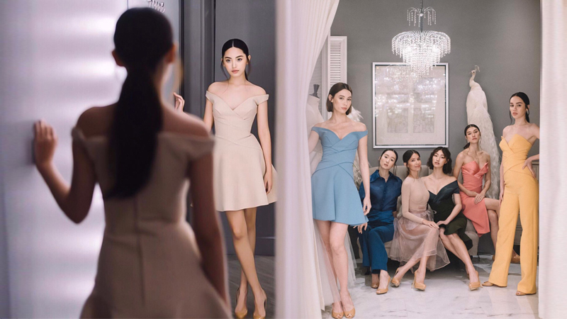 POEM POEM คอลเลกชั่นใหม่ Spring/Summer 2019 ชุด POEM ฌอน-ชวนล ไคสิริ เดรส