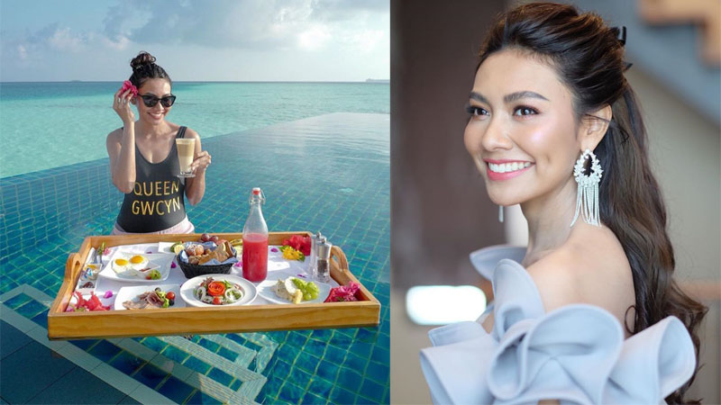 MThai Top Talk About 2019 ดูแลสุขภาพ ลดความอ้วน ลดน้ำหนัก สุขภาพดี ออกกำลังกาย แก้ม วิชญาณี แก้ม วิชญาณี ผอม แก้ม วิชญาณี เปียกลิ่น