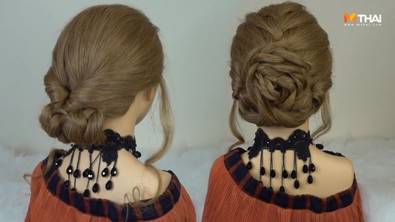 kitty noofah ทรงผม ทรงผมออกงาน ทำผมด้วยตัวเอง ทำผมออกงาน วิธีทำผม สอนทำผม