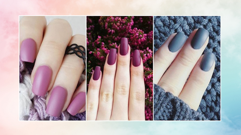 ทาเล็บ ทาเล็บสีด้าน น้ำยาทาเล็บสีด้าน เล็บสวย เล็บสีด้าน