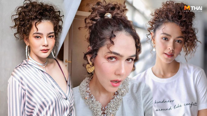 ดัดผมลอนเล็ก ทรงผม ทรงผมสายฝอ ทรงผมหยิก วินเทจ ผมหยิก วิธีทำผม สอนทำผม สไตล์สายฝ. เทรนด์ผม ไอเดียทรงผม