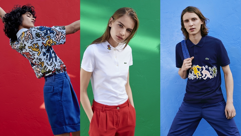Lacoste LACOSTE X KEITH HARING คอลเลคชั่นใหม่ สไตล์แฟชั่น