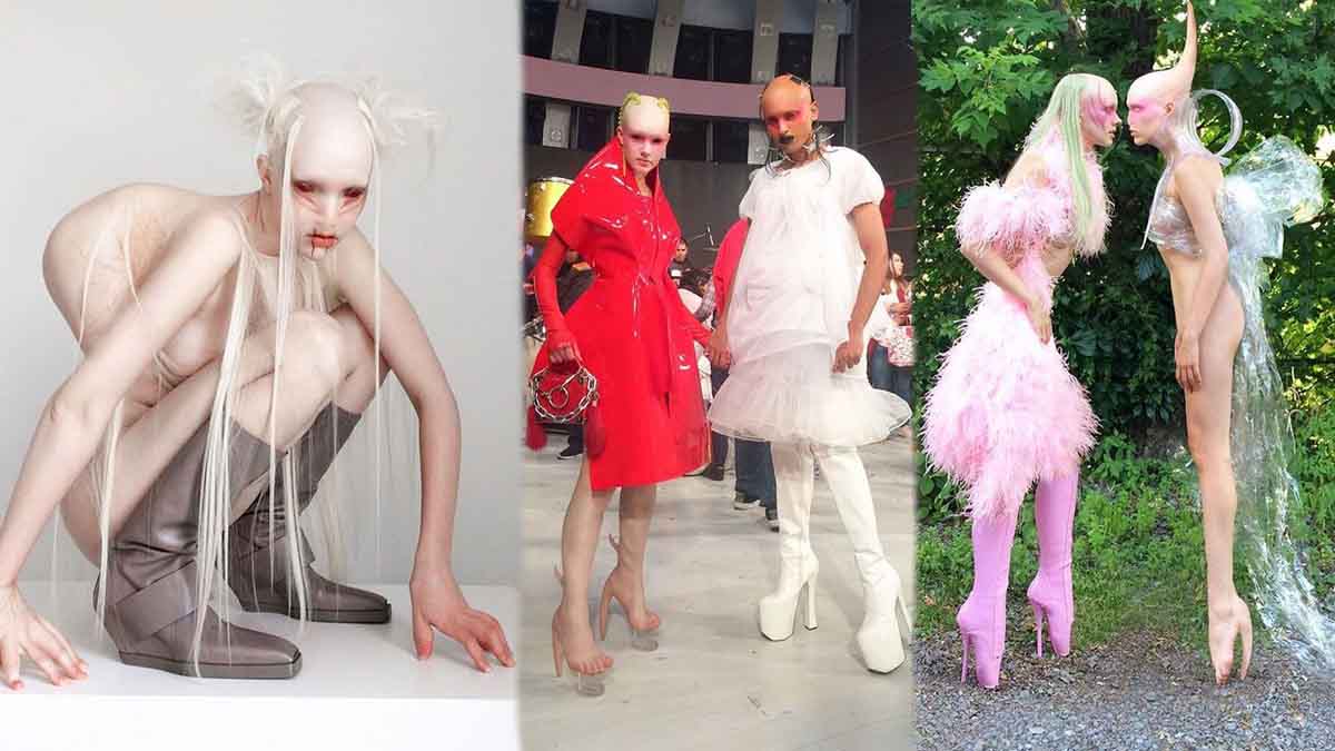 Hannah rose dalton Steven Raj Bhaskara แฟชั่น แฟชั่นดีไซน์เนอร์ แฟชั่นแปลก