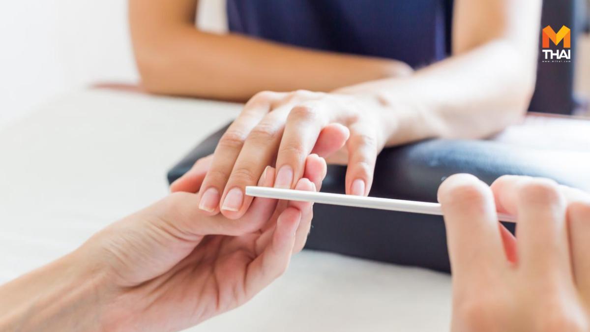 ทาเล็บ ทำเล็บ ทำเล็บเจล หน้าเล็บบาง