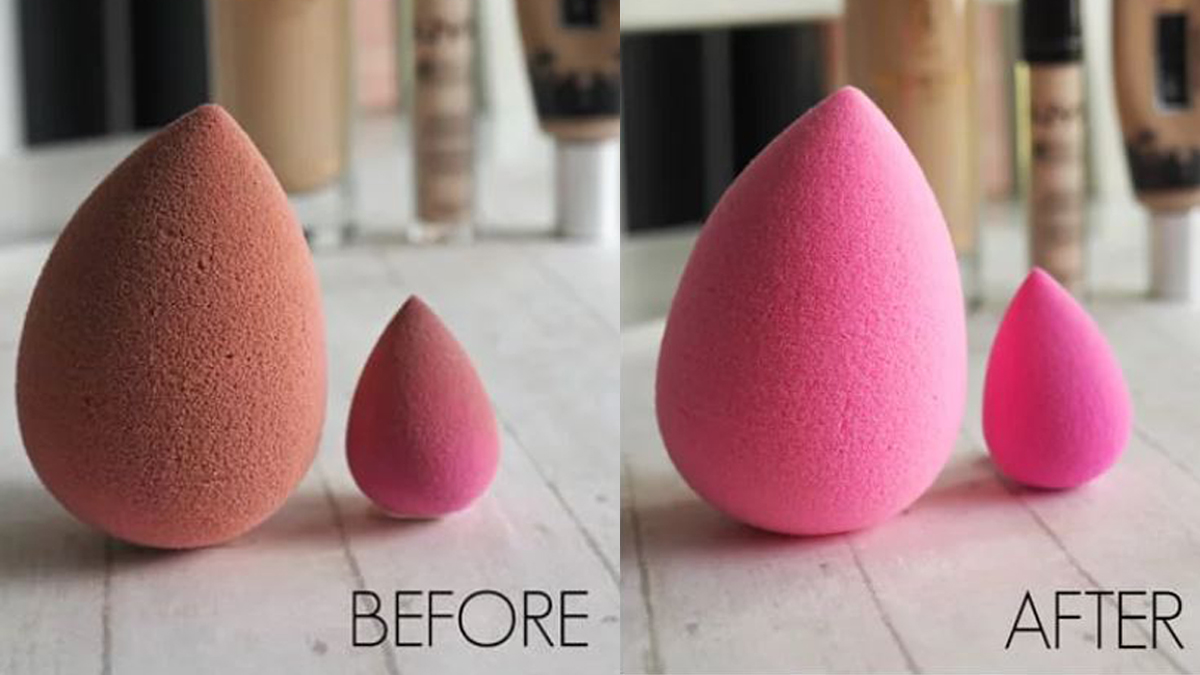 ฟองน้ำแต่งหน้า ล้างฟองน้ำแต่งหน้า วิธีล้างฟองน้ำแต่งหน้า