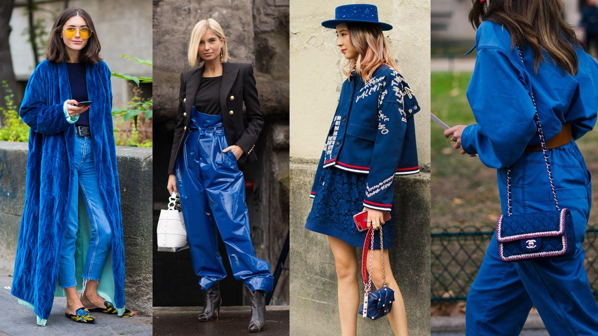 Classic blue Pantone Pantone 2020 สีน้ำเงิน แฟชั่นสีน้ำเงิน