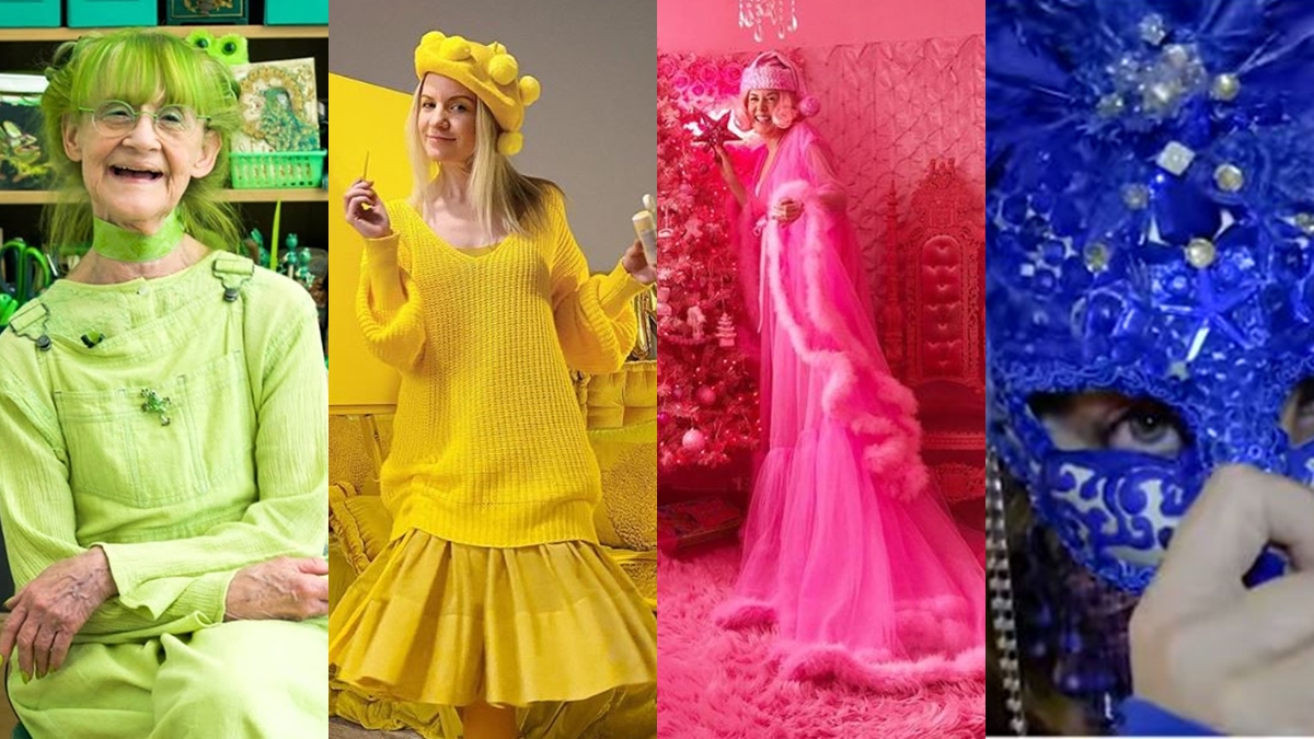 Elizabeth Sweetheart Ella London Green Lady Kitten Kay Sera The Pink Lady of Hollywood ValBlu Valeria McCulloch คลั่งไคล้สี