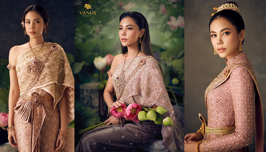 ชุดไทย ชุดไทยประยุกต์ ตอง ภัครมัย โปตระนันทน์