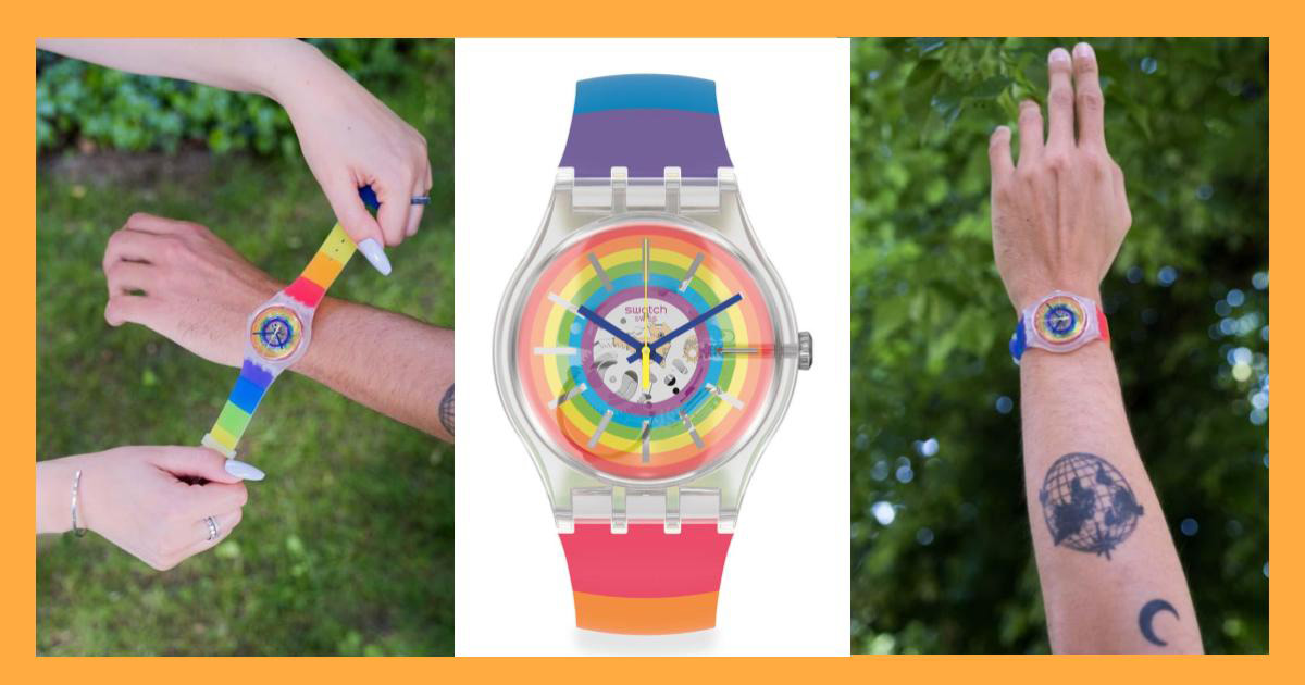 swatch นาฬิกาข้อมือ