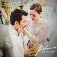 หวานซึ้ง โรแมนติค ชวนฝัน งานแต่งงาน นัท มีเรีย – อั้ม อธิชาติ